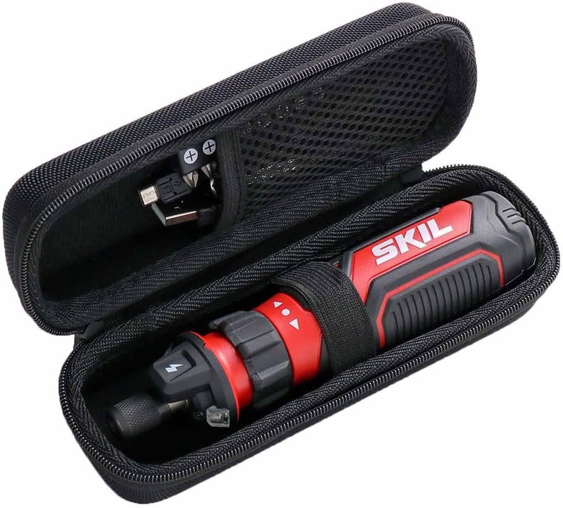 inDomit Store حافظة صلبة متوافقة مع مفك البراغي اللاسلكي القابل لإعادة الشحن SKIL 4V - Image 1